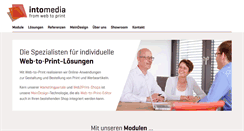 Desktop Screenshot of intomedia.de